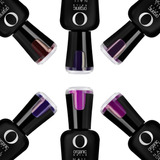 Color Gel Esmalte Uñas 7.5ml Tonos Midnigth Organic Nails