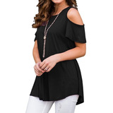 Blusa Elegante De Verano Hombro Descubierto