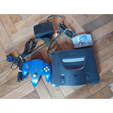 N64 Consola Nintendo Americana Completa Con Juego Snowboard 