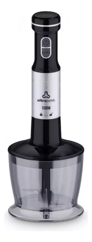 Mixer Ultracomb Lm-2555 Minipimer Vaso 800ml + Bowl Picador