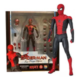 Figura Spiderman Far From Home Mafex 113  Con Imanes De 15 