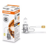 Lampara Osram H3 55w Original Halogena Pk22s X Unidad