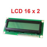 Display Lcd 16x2. Pantalla Lcd 1602 Backlight Verde Amarillo