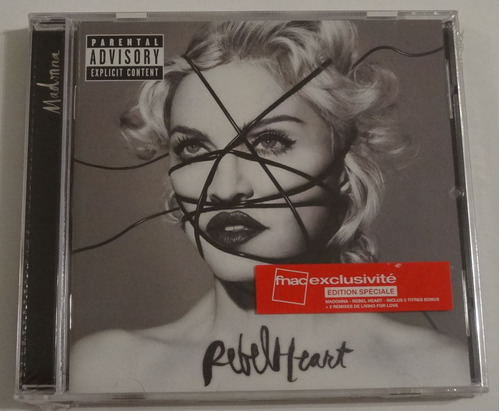 Madonna Rebel Heart + Cd Single Edicion Especial Francia 