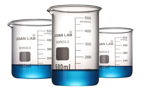 Vaso De Precipitado En Vidrio, Graduado Beaker X 250 Ml