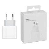 Carregador Turbo Usb-c 20w Para iPhone Apple Original