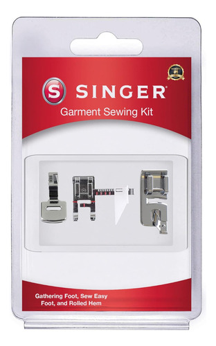 Kit De 3 Prensa Telas Singer Garment Sewing Máquina Coser 