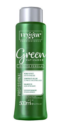 Matizador Verde Green Efeito Perolado Veggue 500ml