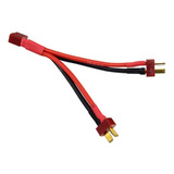 Conector Paralelo Deans Tipo T Bateria Lipo Robotica Dron Rc