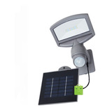 Luz Led Exterior Con Panel Solar Detector Movimiento P9016