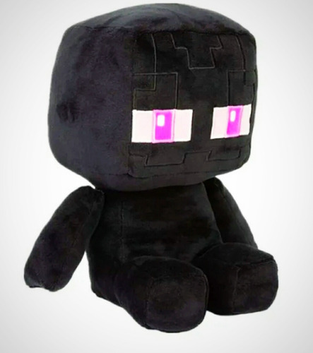 Boneco Pelúcia Baby Enderman - Jogo Game Brinquedo 