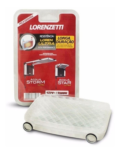 Resistência Lorenzetti 220v 7800w Duo Ultra Acqua Storm 