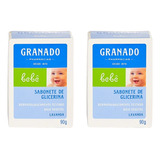 Sabonete Granado Baby 90g Lavanda-kit C/2un