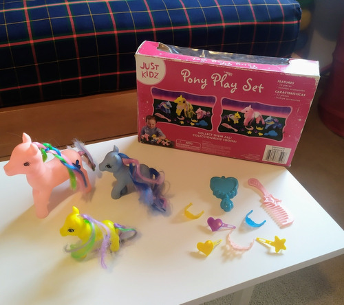 Encantador Juego Pony Play Set Con Accesorios Para Jugar