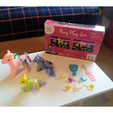 Encantador Juego Pony Play Set Con Accesorios Para Jugar