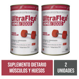 Ultraflex Hmb/3000 Polvo Fuerza Muscular Combo X 2 Latas