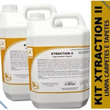 Kit 2 Xtracion Ii 5 Litros-spartan Limpa Tapetes E Carpetes