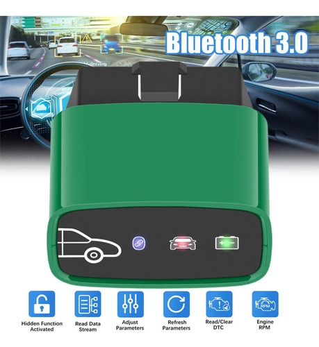 Coche De Diagnóstico Vgate Vlinker Fd Obd2 V2.2 Bluetooth 3.