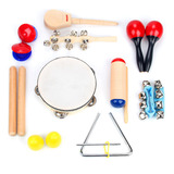 Boxiki Kids Juego De 16 Instrumentos Musicales Para Nios Peq