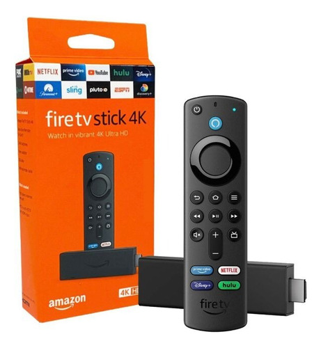 Fire Tv Stick4kcontrole Remoto Por Amazon+brinde Voz Alexa
