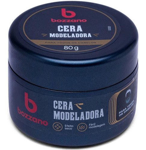 Cera Bozzano Modeladora Hidratante Tipos Cabelo