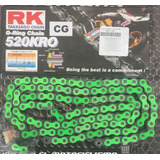 Cadena 520 Verde Rk O Ring Zx6r Ninja 300 250 636