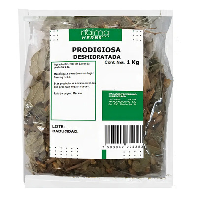 Té Prodigiosa Naíma 1 Kg Hojas Vegano Libre Gluten Regula Glucosa | Meses sin interés