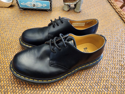 Zapatos Dr Martens Modelo 1461 Choclo Negros Talla 26 - 26.5