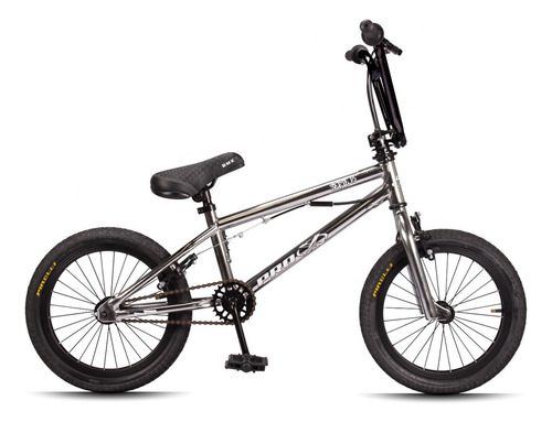 Bicicleta Pro X Infantil Bmx Serie 16 U-brake Rotor Aro 16 Cor Cromado