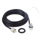 Cabo Coaxial Com Conector Cabo Rg58 5,5 Metro Aquario M-802k