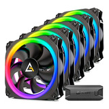 Pack 5 Ventiladores + Controlador Antec Prizm 120 Argb