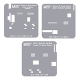 Kit Estêncil De Reballing Bga Proteção iPhone 11-13pro