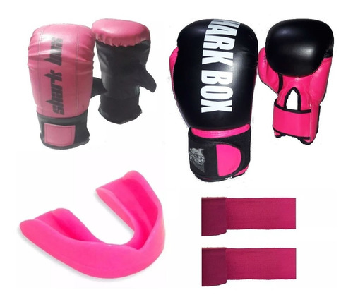 Oferta,kit Boxeo-kick Boxing Unisex, Guantes+guantines,etc