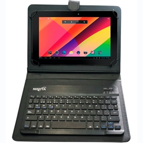 Funda Teclado Bluetooth Universal Para Tablet 9 10 Pulgadas