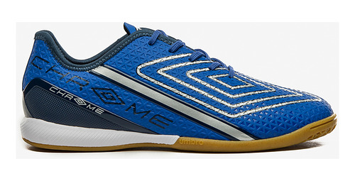 Chuteira Umbro Futsal Chrome Masculina Azul