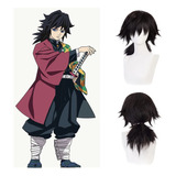 Pelucas De Cosplay Tomioka Giyuu Para Hombre Demon Slayer