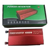 Inversor Covertidor Voltaje 4000w Batería 12 Volts A 220volt