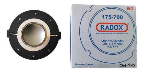 Diafragma Radox 175-700 1.75in Driver 066-943 O Similares