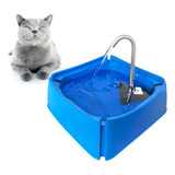 Bebedouro Fonte De Agua Para Gatos Elevado Automático 