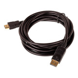 Cabo Adaptador Displayport Para Hdmi - Cirilo Cabos 3 Metros