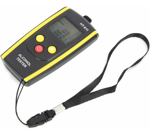 Alcoholímetro Detector De Aliento Digital Portátil Confiable