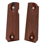 Cachas Grips Madera Para Colt 1911 Rombo Y Cuadros 