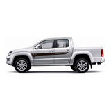 Calco Ploteo Mid 2 Volkswagen Amarok Calcomania Vinilo