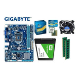 Kit I5 3470 Gigabyte 1155 Upgrade 8gb + Cooler Original 