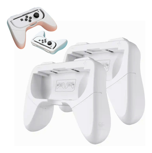 Controller Adaptador Suporte Grip  Joycon Nintendo Switch 