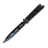 Navaja Mariposa Balisong Práctica Daga Acero Inoxidable