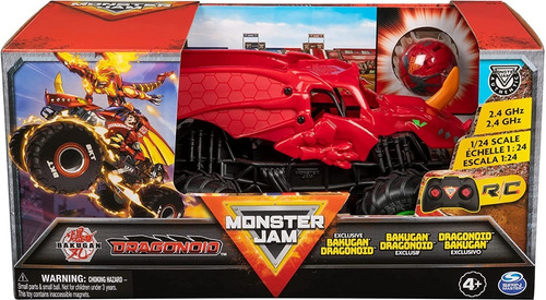 Hotwheels 1:24  R/c Control Remoto Bakugan Dragonoid