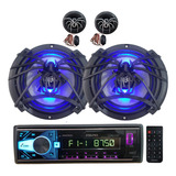 Paquete Estereo Omicron 1 Din + Bocinas 6.5 + Tweeter Tws.7