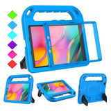 Funda Para Niños Galaxy Tab A 8.0 T290/t295 + Protector Blue