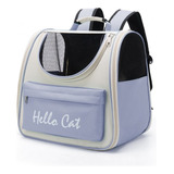 Mochila Gato Bolso De Viaje Horizontal Para Gato Mascotas